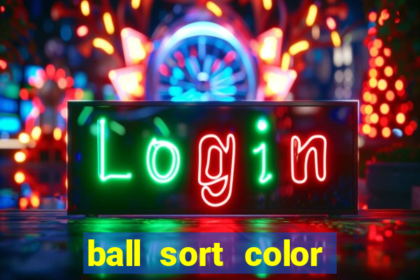 ball sort color water puzzle